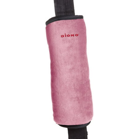 Diono Seat Belt Pillow, Pink/Brown