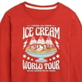 thumbnail image 3 of Instant Message - I Scream, You Scream - Ice Cream World Tour - Toddler & Youth Long Sleeve Graphic T-Shirt, 3 of 6