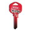 Rock Guitar Key Blank