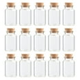 thumbnail image 1 of 20Pcs Empty Glass Bottles for Crafts and Home Decoration Cylindrical Transparent, 1 of 8