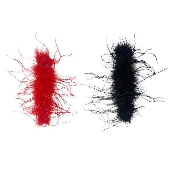 2 pulseras de peluche para niñas, accesorios para el cabello para decorar el escenario o la fiesta. EstiloK