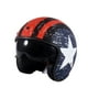thumbnail image 3 of Casco de cuero para coche eléctrico con batería y lente interior dedicada, casco de coche eléctrico de moda, casco retro DOT, 3 of 6