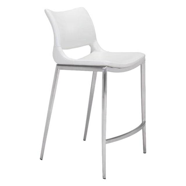 Banco de Barra Kessa Muebles Ace Blanco