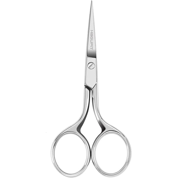 Small Precision Embroidery Scissors, 4" Forged Stainless Steel Sharp Pointed Tip Detail Shears for DIY Craft Thread Cutting, Needlework Yarn & Sewing