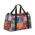 thumbnail image 2 of Kdxio Colorful Summer Fruit Table Travel Duffel Bag Gym Bag Weekender Travel Bag Gym Bag for Women &Men Airplane Travel Essentials for Flying, 2 of 7