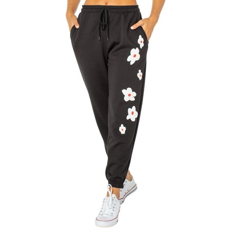 Celebrity Pink Women's Fleece Printed Jogger