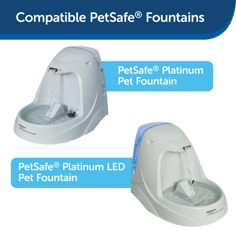 Drinkwell platinum pet outlet water fountain