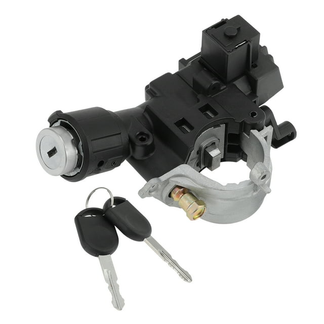 Cilindro de bloqueo de encendido Unique Bargains No.989-019/9L8Z3511A para Ford Escape 2008-2012 para Ford Focus 2009-2011 Cilindro de interruptor de encendido con 2 llaves