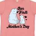 thumbnail image 4 of Inktastic Our First Mothers Day with Polar Bears Boys or Girls Toddler T-Shirt, 4 of 5