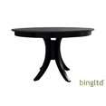 thumbnail image 5 of BingLTD - 48" Long 36" Tall Guilford Dining Table - Black (TT-PD-148B36-RW-BLK), 5 of 5