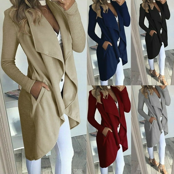 Ladies waterfall hotsell coat