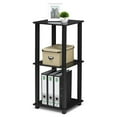 thumbnail image 2 of Furinno Simplistic End Table, Set of Two, Americano/Black, 2 of 6