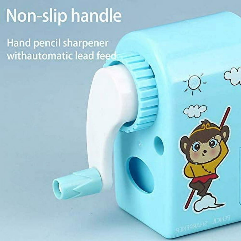  Ranvi 24pcs Color Manual Pencil Sharpeners for Kids & Adults  School Classroom Home Office Travel Artists Art Room Colored Pencils  Sharpener Handheld Portable Compact Cute(Blocks) : Everything Else