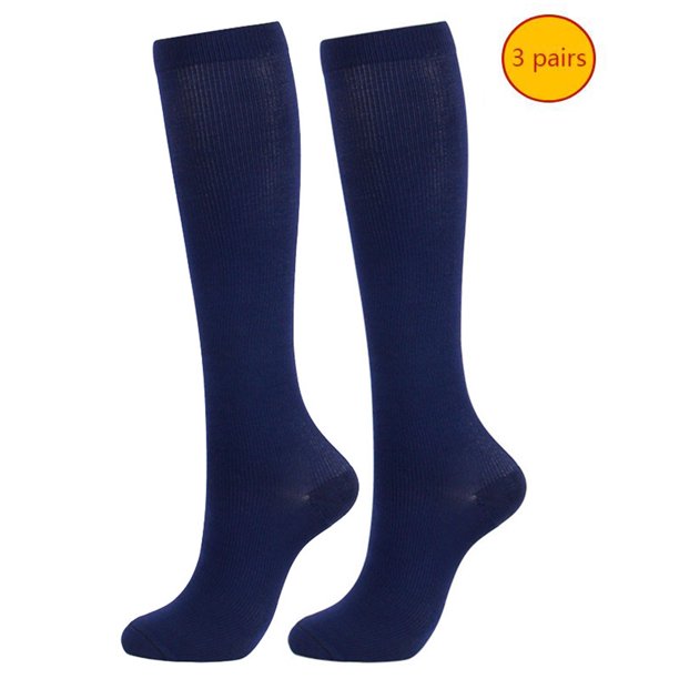 Calcetines de nailon con degradado de color para hombre y mujer