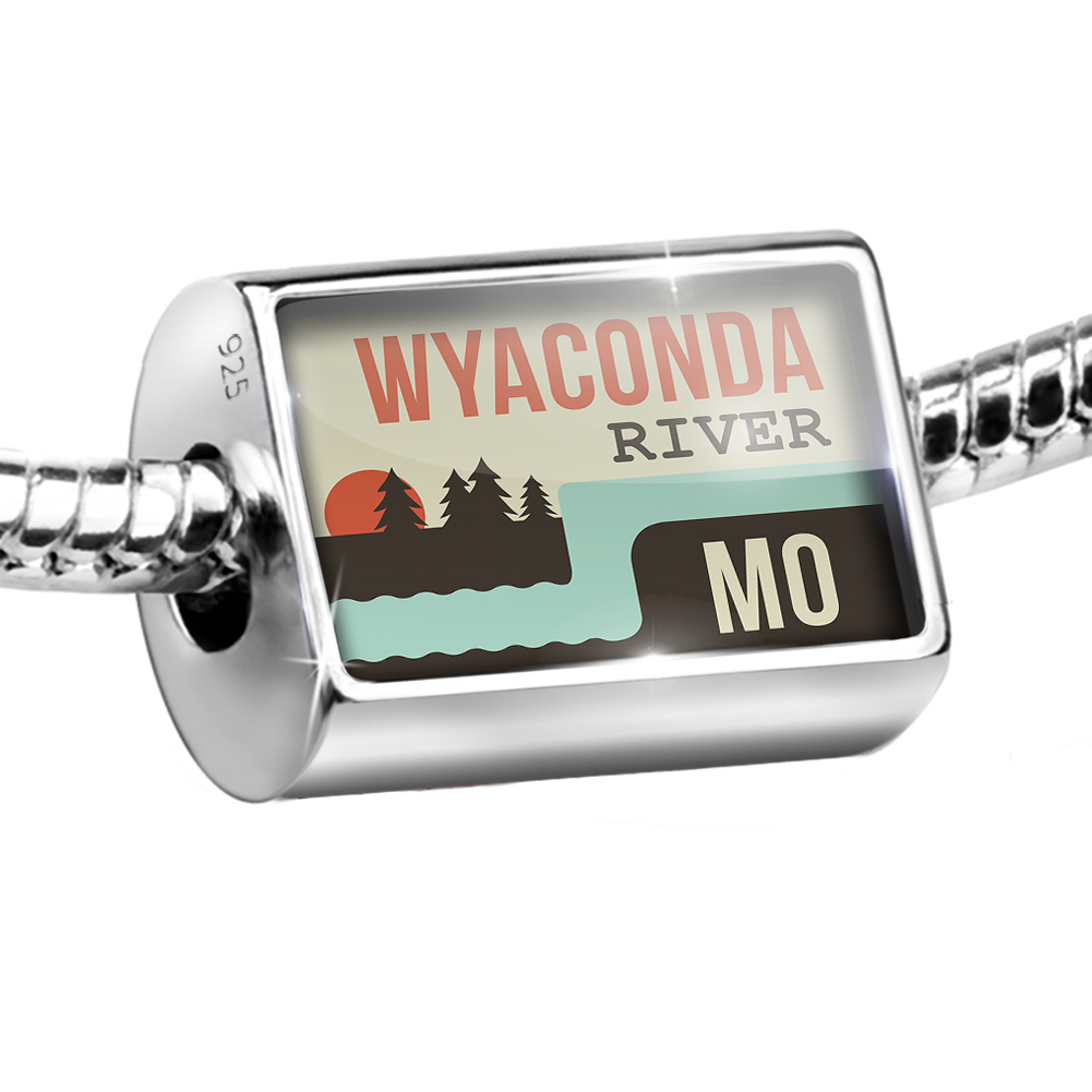 Neonblond Charm USA Rivers Wyaconda River Missouri 925 Sterling