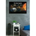 thumbnail image 2 of Solar System 2013 Wall Poster, 22.375" x 34", Framed, 2 of 2