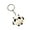 Smiling Panda, variant on Panda Shaped Keychain Soft Silicone Cartoon Pendant for Backpacks and Purses Adorable Key Holder Gift for Kids