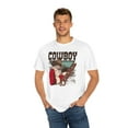 thumbnail image 2 of Womens Cowboy Christmas Shirt Vintage Western Santa Claus Country Music Shirt, 2 of 4