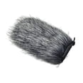 thumbnail image 3 of Cubierta de micrófono de muff de viento de Mic Deadcat con escudo de viento portátil de micrófono suave portátil portátil para una entrevista al aire 14 cm, 3 of 10