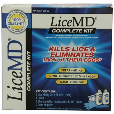 LiceMD Complete Kit Kills Lice & Eliminates 100% of their Eggs 4
