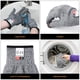 thumbnail image 4 of Bearachild Gris Manténgase protegido con guantes a prueba de mordeduras en cualquier situación Guantes de trabajo de cuero de protección para Jardín y Patio Gris S, 4 of 6