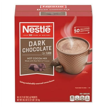 0.71 oz. Dark Chocolate Hot Cocoa Mix Packets (50/Box)