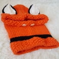 thumbnail image 4 of Gorro de invierno MACHAO con orejeras y bufandas para niños Naranja 2-8 años, 4 of 5