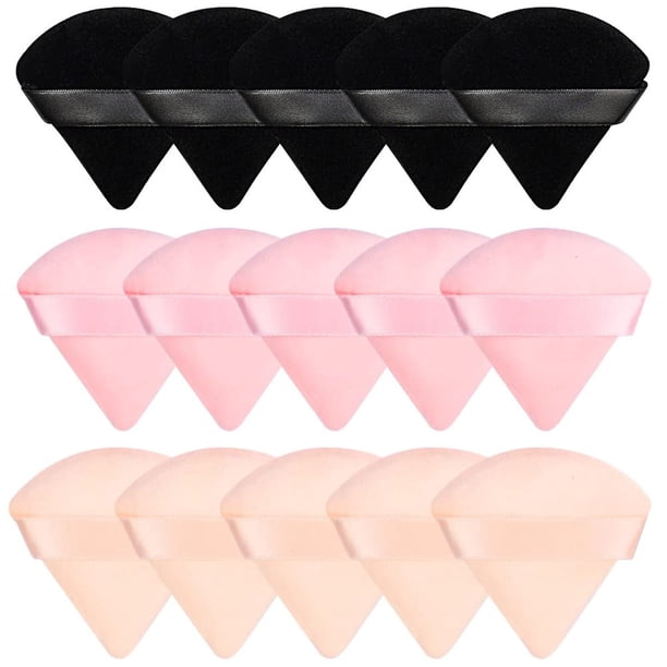 Powder Puff Pimoys Soft Triangle, 15 unidades