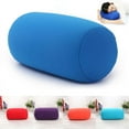 Micro Mini Microbead Roll Pillow Back Cushion Car Sofa Column Pillow