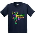 thumbnail image 3 of Inktastic Mardi Gras Jester Celebration Youth T-Shirt, 3 of 5