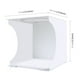 thumbnail image 2 of Lámpara de fotografía PKT3201 31 * 32.7 * 31 cm Carpa de luz LED plegable Caja de luz de estudio fotográfico de escritorio Softbox 6000K-6500K Regulable USB alimentado con 6 piezas de fondo PULUZ Lámpara de fotografía, 2 of 7