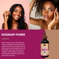 thumbnail image 4 of OKAY Black Jamaican Castor Oil with Rosemary Oil – Scalp & Hair Growth Treatment, Helps Reduce Shedding & Graying, Balances Oily Hair & Stimulates Follicles, All Hair & Skin Types, 4 oz / 118 ml, 4 of 6