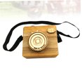 thumbnail image 4 of MERRYHAPY Room Decor Wind Up Musical Box Wooden Color Retro Home Decor 1Set For Birthday Holiday, 4 of 7