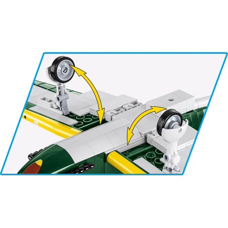 【 LEGO対応 EU ブロック おもちゃ】COBI コビ 日本陸軍 戦闘機 1/32 飛燕 ひえん KI-61 川崎航空機 三式戦闘機 324ピース