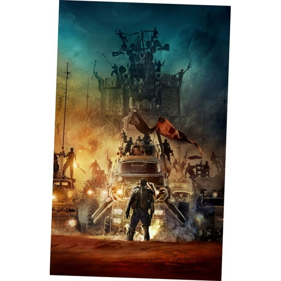 Mad Max Fury Road Movie Poster 16in x 24in 16x24 #415228 Multi-Color Square Adults Poster Time
