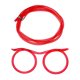 thumbnail image 2 of Muyoka Gafas de paja tontas para niños Bucle divertido Paja para beber Gafas Decoración Arte Pajas Juguete Novedad Anteojos Paja para niños Fiesta Reunión anual Fiestas Cumpleaños Muyoka Hogar, 2 of 7
