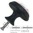 thumbnail image 3 of 4 Pcs Butterfly Knobs for Kitchen Cabinet Cupboard Dresser Bookcase Drawer Pulls Handles Round Home Decor, 3 of 8