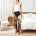 thumbnail image 5 of KLL Womens Egyptian Cat Pharaoh Magic Print Pajama Pants Soft Pajama Bottoms for Women Cozy Lounge Pants-X-Large, 5 of 7