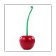thumbnail image 1 of Soporte para Escobilla de Inodoro, , Encantador, con Forma de Cereza, Escobilla para Inodoro, Juego de Escobillas para Inodoro B, 1 of 5