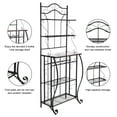 5Tier Kitchen Island Utility Storage Shelves, Microwave Carts On Sale
