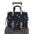 thumbnail image 2 of FORMRS 16" Laptop Bag Carrying Sleeve Case with Handle Travel Shoulder Briefcase, Blue Stars Pattern, 2 of 8