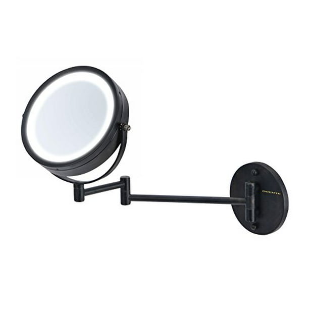 Ovente MFW85CO 8.5 inch Battery Operated LED Lighted Wallmount Vanity