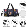 thumbnail image 6 of Haiem Cartoon Dinosaur Scooter Sport Blue Pattern Gym Bag for Women Men, Waterproof Travel Duffel Bags, Personal Item Travel Bag Weekender Bag with Shoes Compartment & Wet Pocket, 6 of 8