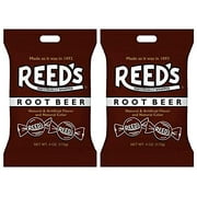 Old-Fashioned Reed's Root Beer Hard Candy, 4 oz. Bag (2-Pack)