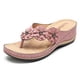 thumbnail image 2 of Zapatos de mujer Tacón inclinado Sandalias de tacón bajo Zapatillas casuales de talla grande Chanclas Wmkox8yii  hj789, 2 of 7
