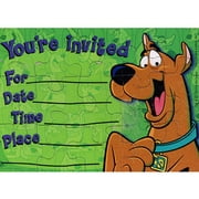 Angle View: Scooby-Doo! 'Ruh-Roh' Puzzle Invitations w/ Envelopes (8ct)
