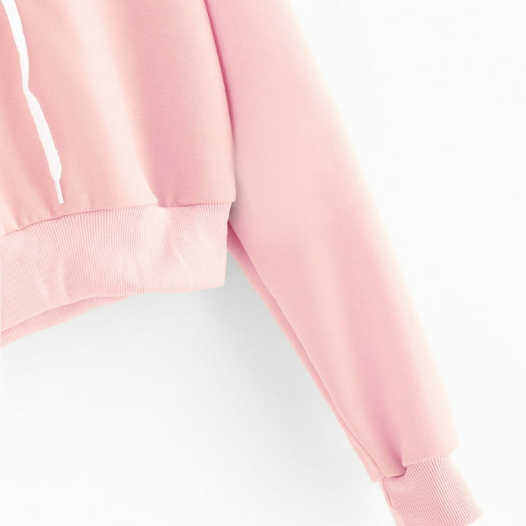 iOPQO crop tops for women Women Drawstring Crop Sweatshirt iOPQO crop tops for women Women Drawstring Crop Sweatshirt