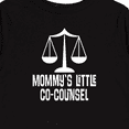 thumbnail image 4 of Inktastic Lawyer Mommy Little Co Counsel Boys or Girls Long Sleeve Toddler T-Shirt, 4 of 5