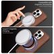 thumbnail image 4 of For iPhone 14 Pro Magnetic Case BETOPNICE Leather Phone Cover Kickstand with Detachable Card Bag - G, 4 of 5