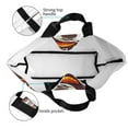 thumbnail image 5 of Bingfone Canvas Tote Bag for Women with Inner Pocket Aesthetic Cute Shopping Tote Bags Reusable Grocery Bags-A Cup Of Black Coffee On A Saucer, 5 of 9